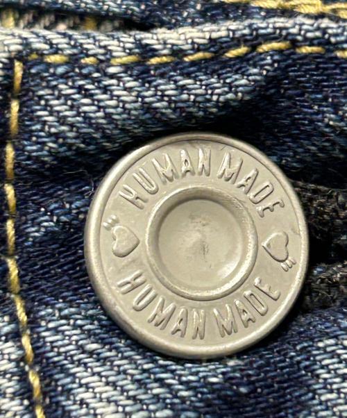 HUMAN MADE（ヒューマンメイド）HUMAN MADE (ヒューマンメイド) STRAIGHT DENIM PANTS FUTURE インディゴ サイズ:36の古着・服飾アイテム
