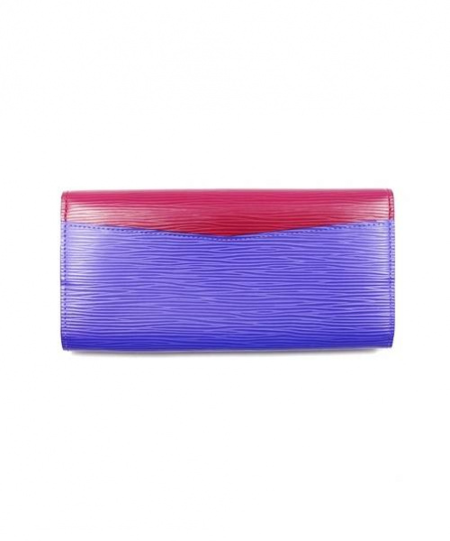 LOUIS VUITTON（ルイ ヴィトン）LOUIS VUITTON (ルイヴィトン) エピポルトフォイユ フロール レッド×パープル×ネイビー サイズ:- エピ M60455 TS2185の古着・服飾アイテム