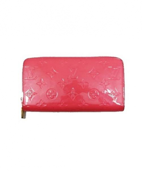 LOUIS VUITTON（ルイ ヴィトン）LOUIS VUITTON (ルイヴィトン) ジッピーウォレット ピンク（ローズリッチ） サイズ:- ヴェルニ M93202の古着・服飾アイテム