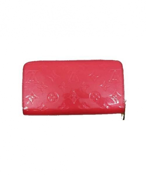 LOUIS VUITTON（ルイ ヴィトン）LOUIS VUITTON (ルイヴィトン) ジッピーウォレット ピンク（ローズリッチ） サイズ:- ヴェルニ M93202の古着・服飾アイテム