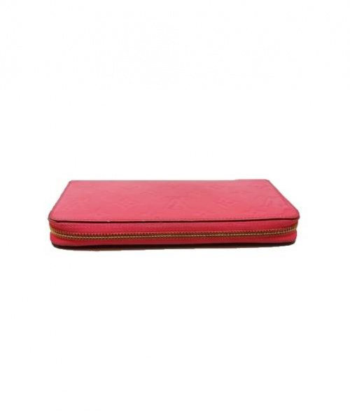 LOUIS VUITTON（ルイ ヴィトン）LOUIS VUITTON (ルイヴィトン) ジッピーウォレット ピンク（ローズリッチ） サイズ:- ヴェルニ M93202の古着・服飾アイテム