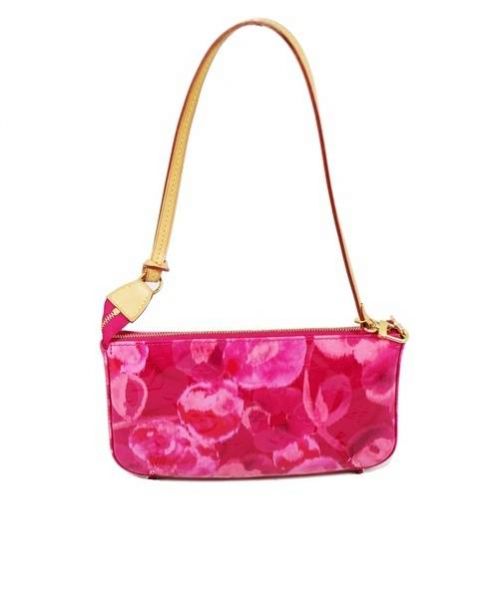 LOUIS VUITTON（ルイ ヴィトン）LOUIS VUITTON (ルイヴィトン) ポシェットアクセソワール レッド サイズ:- M90043 イカットフラワー DR0183の古着・服飾アイテム