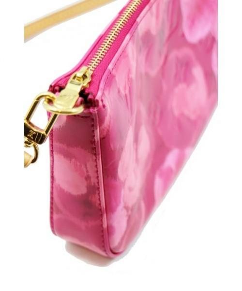 LOUIS VUITTON（ルイ ヴィトン）LOUIS VUITTON (ルイヴィトン) ポシェットアクセソワール レッド サイズ:- M90043 イカットフラワー DR0183の古着・服飾アイテム