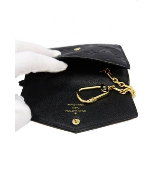 LOUIS VUITTON（ルイ ヴィトン）LOUIS VUITTON (ルイヴィトン) ポシェットクレ/コインケース ノワール（ブラック) サイズ:- モノグラムアンプラント M60633 TN0125の古着・服飾アイテム