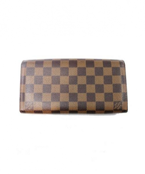 LOUIS VUITTON（ルイ ヴィトン）LOUIS VUITTON (ルイヴィトン) ダミエポルトフォイユローズベリー ブラウン サイズ:- CA4182の古着・服飾アイテム