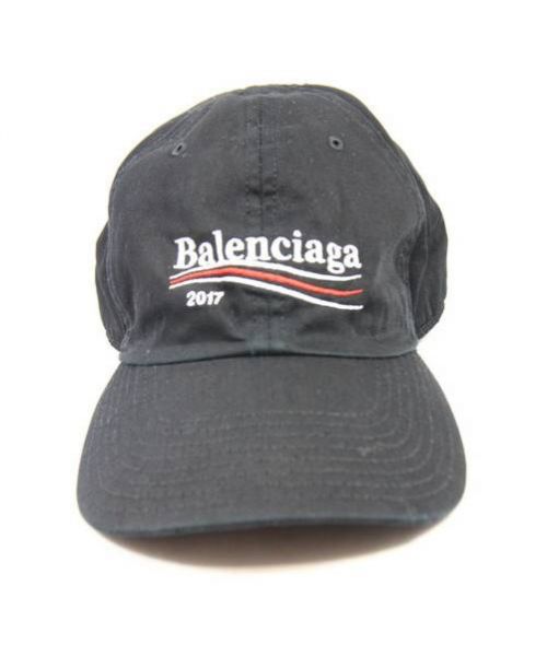 BALENCIAGA（バレンシアガ）BALENCIAGA (バレンシアガ) キャップ ブラックの古着・服飾アイテム