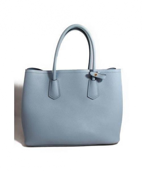 PRADA（プラダ）PRADA (プラダ) ダブルバッグ/トートバッグ スカイブルー サイズ:- BN2756 サフィアーノの古着・服飾アイテム