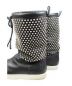Christian Louboutin (クリスチャンルブタン) NAZA FLAT SPIKES/スパイクスタッズブーツ ブラック サイズ:42：62800円