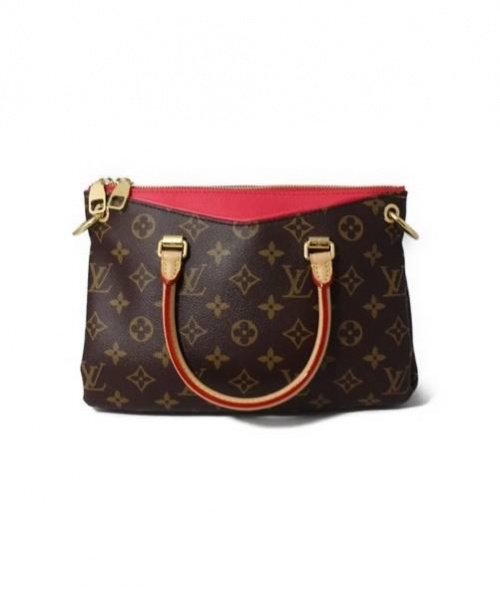 LOUIS VUITTON（ルイ ヴィトン）LOUIS VUITTON (ルイヴィトン) パラスBB ブラウン×レッド サイズ:- モノグラム M41241 CA0146の古着・服飾アイテム