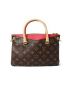 LOUIS VUITTON（ルイヴィトン）の古着「パラスBB」｜ブラウン×レッド