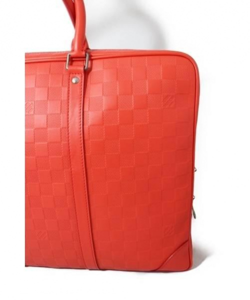 LOUIS VUITTON（ルイ ヴィトン）LOUIS VUITTON (ルイヴィトン) ダミエアンフィニ オレンジ サイズ:- ダミエアンフィニ N41143 FO3161の古着・服飾アイテム