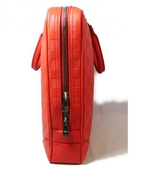 LOUIS VUITTON（ルイ ヴィトン）LOUIS VUITTON (ルイヴィトン) ダミエアンフィニ オレンジ サイズ:- ダミエアンフィニ N41143 FO3161の古着・服飾アイテム
