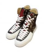 Christian Louboutinクリスチャン・ルブタン）の古着「ハイカットスニーカー」｜ホワイト