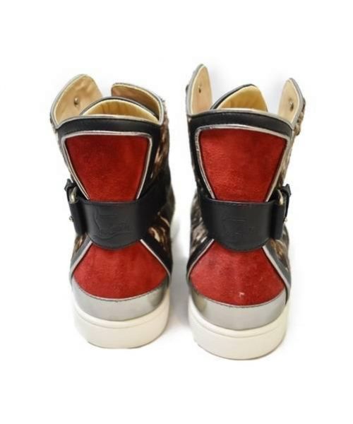 Christian Louboutin（クリスチャン・ルブタン）Christian Louboutin (クリスチャンルブタン) ハイカットスニーカー ホワイト サイズ:41の古着・服飾アイテム