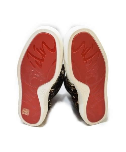 Christian Louboutin（クリスチャン・ルブタン）Christian Louboutin (クリスチャンルブタン) ハイカットスニーカー ホワイト サイズ:41の古着・服飾アイテム