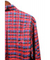 中古・古着 LOUIS VUITTON (ルイ・ヴィトン) シルクチェックシャツ レッド サイズ:XL：44800円