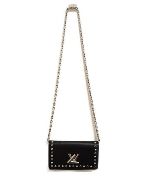 LOUIS VUITTON（ルイ ヴィトン）LOUIS VUITTON (ルイヴィトン) ツイストPM/チェーンショルダーバッグ ブラック サイズ:PM M62306　ウォレットチェーンの古着・服飾アイテム