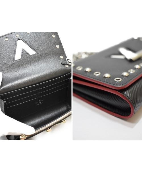 LOUIS VUITTON（ルイ ヴィトン）LOUIS VUITTON (ルイヴィトン) ツイストPM/チェーンショルダーバッグ ブラック サイズ:PM M62306　ウォレットチェーンの古着・服飾アイテム