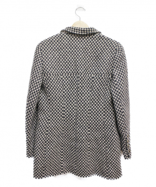 CHANEL（シャネル）CHANEL (シャネル) ヴィンテージココマークボタンジャケット ネイビー サイズ:42の古着・服飾アイテム