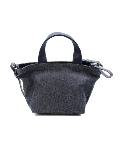 FENDI（フェンディ）FENDI (フェンディ) 2WAYショルダーバッグ インディゴ デニムの古着・服飾アイテム