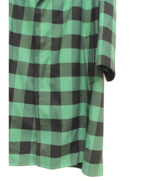 BALENCIAGA（バレンシアガ）BALENCIAGA (バレンシアガ) Godfather/ブロックチェックコート サイズ:34の古着・服飾アイテム