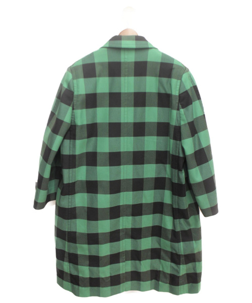 BALENCIAGA（バレンシアガ）BALENCIAGA (バレンシアガ) Godfather/ブロックチェックコート サイズ:34の古着・服飾アイテム