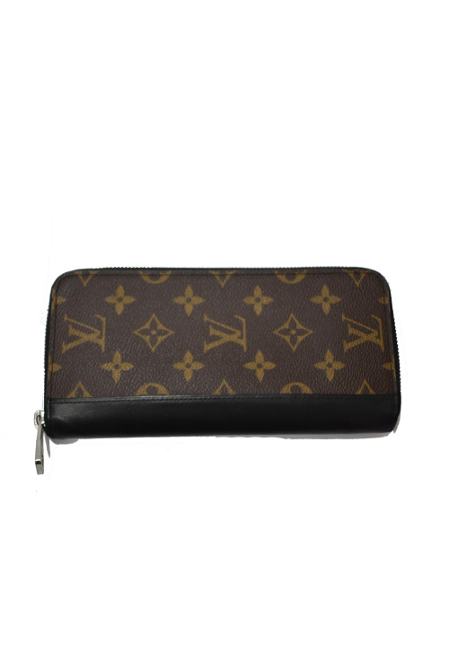LOUIS VUITTON（ルイ ヴィトン）LOUIS VUITTON (ルイヴィトン) ジッピーウォレッ ブラウン サイズ:- モノグラム・マカサー M60109の古着・服飾アイテム