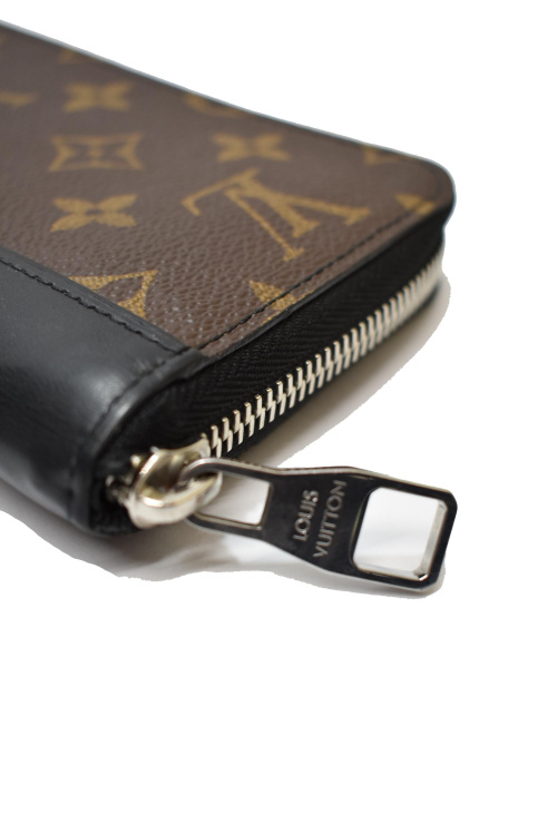 LOUIS VUITTON（ルイ ヴィトン）LOUIS VUITTON (ルイヴィトン) ジッピーウォレッ ブラウン サイズ:- モノグラム・マカサー M60109の古着・服飾アイテム