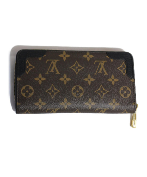 LOUIS VUITTON（ルイ ヴィトン）LOUIS VUITTON (ルイヴィトン)  ジッピー・ウォレット レティーロ ブラウン サイズ:- M61855 レティーロの古着・服飾アイテム