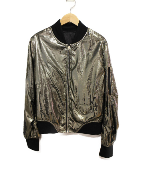 CHROME HEARTS（クロムハーツ）CHROME HEARTS (クロムハーツ) ダガージップブルゾン ゴールド サイズ:Sの古着・服飾アイテム