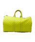 LOUIS VUITTON (ルイヴィトン) キーポルバンドリエール45 ライムイエロー サイズ:45 ダミエ N41244 レザー：200000円