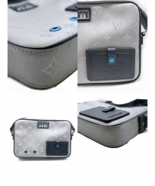 LOUIS VUITTON（ルイ ヴィトン）LOUIS VUITTON (ルイヴィトン) ショルダーバッグ/アルファ・メッセンジャー/19SS シルバー サイズ:- 2019SSモデルの古着・服飾アイテム