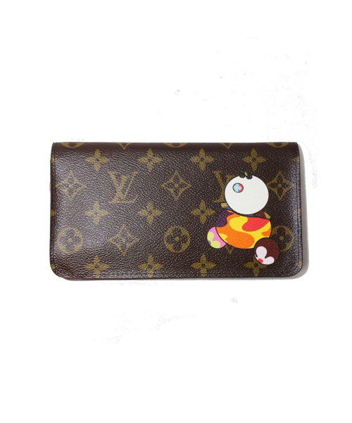 LOUIS VUITTON（ルイ ヴィトン）LOUIS VUITTON (ルイヴィトン) モノグラム パンダ ポルトモネ ジップ ブラウン サイズ:- M61729の古着・服飾アイテム