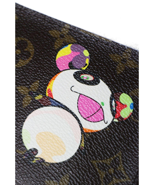 LOUIS VUITTON（ルイ ヴィトン）LOUIS VUITTON (ルイヴィトン) モノグラム パンダ ポルトモネ ジップ ブラウン サイズ:- M61729の古着・服飾アイテム