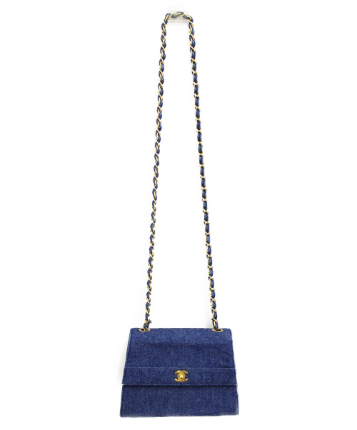 CHANEL（シャネル）CHANEL (シャネル) デニムショルダーバッグ/ココマーク インディゴ 1776899の古着・服飾アイテム