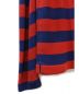 中古・古着 GUCCI (グッチ) エンブロイダリーボーダーニット レッド×ネイビー サイズ:XS：32800円