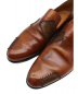 Berluti (ベルルッティ) スクリットパッチワークレザーシューズ ブラウン サイズ:8：74800円