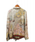 GUCCI (グッチ) シルクボウタイシャツ/sea map ベージュ サイズ:44：54800円