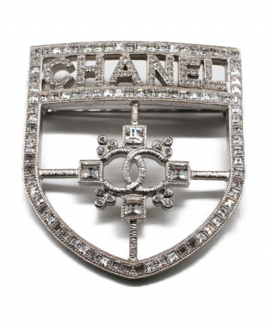 中古・古着通販】CHANEL (シャネル) ココマークエンブレムブローチ