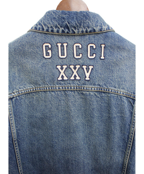 GUCCI（グッチ）GUCCI (グッチ) 18AW/デニムジャケット インディゴ サイズ:50の古着・服飾アイテム