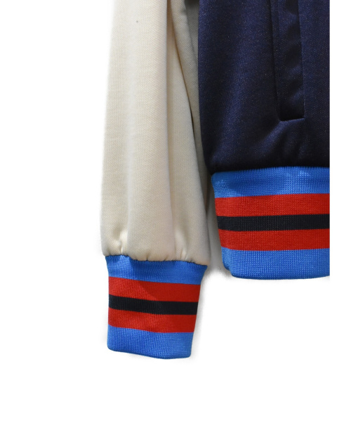 GUCCI（グッチ）GUCCI (グッチ) トラックジャケット/GUCCIFY YOURSELF レッド×ネイビー サイズ:Sの古着・服飾アイテム