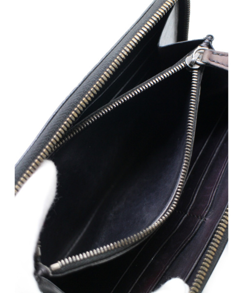Berluti（ベルルッティ）Berluti (ベルルッティ) カリグラフィ/ラウンドファスナー長財布 ネイビーの古着・服飾アイテム