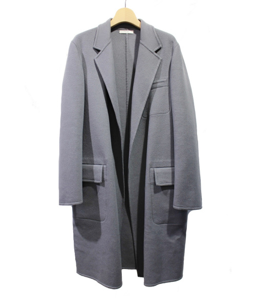 CELINE（セリーヌ）CELINE (セリーヌ) 18AW ダブルフェイスカシミヤコート グレー サイズ:38の古着・服飾アイテム