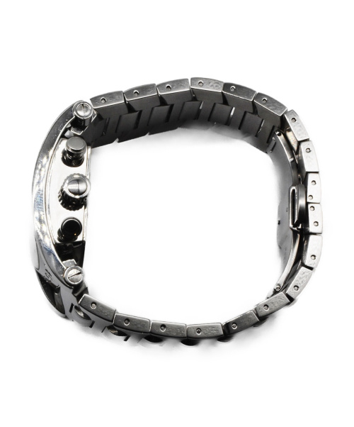 BVLGARI（ブルガリ）BVLGARI (ブルガリ) アショーマ/クロノグラフ ネイビー アショーマ AA44SCH 自動巻き ステンレススチールの古着・服飾アイテム