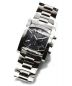 中古・古着 BVLGARI (ブルガリ) アショーマ/クロノグラフ ネイビー アショーマ AA44SCH 自動巻き ステンレススチール：188000円