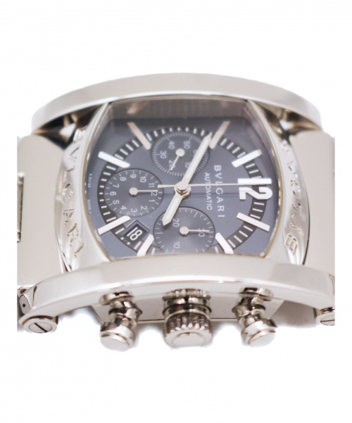 BVLGARI（ブルガリ）BVLGARI (ブルガリ) アショーマ ネイビー サイズ:- アショーマ AA44SCH 自動巻き ステンレススチールの古着・服飾アイテム