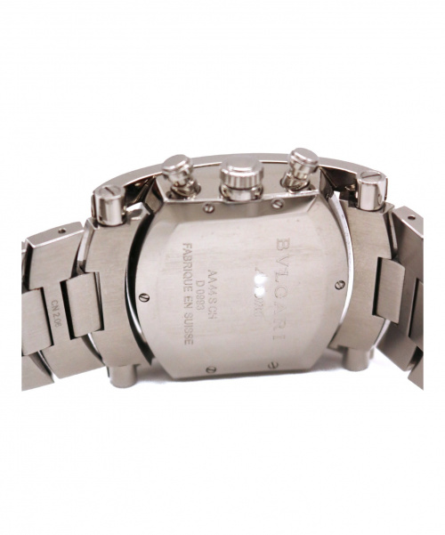 BVLGARI（ブルガリ）BVLGARI (ブルガリ) アショーマ ネイビー サイズ:- アショーマ AA44SCH 自動巻き ステンレススチールの古着・服飾アイテム