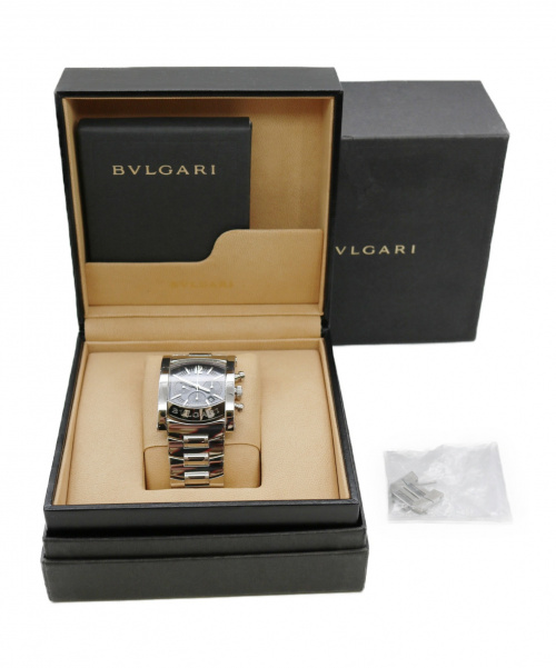 BVLGARI（ブルガリ）BVLGARI (ブルガリ) アショーマ ネイビー サイズ:- アショーマ AA44SCH 自動巻き ステンレススチールの古着・服飾アイテム