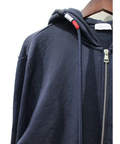 MONCLER（モンクレール）MONCLER (モンクレール) MAGLIA CARDIGAN/ジップパーカー ネイビー サイズ:Lの古着・服飾アイテム