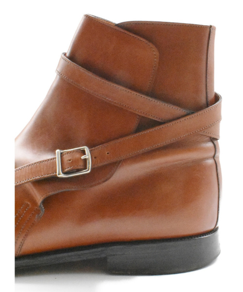 JOHN LOBB（ジョンロブ）JOHN LOBB (ジョンロブ) JODHPUR/ジョッパーブーツ ブラウン サイズ:8 1/2の古着・服飾アイテム